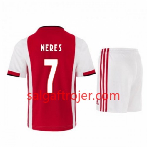 AFC Ajax Fodboldtrøjer David Neres 7 Børn Hjemmebanesæt 2019/20 Kort ærmer AFC Ajax Fodboldtrøjer David Neres 7 Børn Hjemmebanesæt 2019/20 Kort ærmer